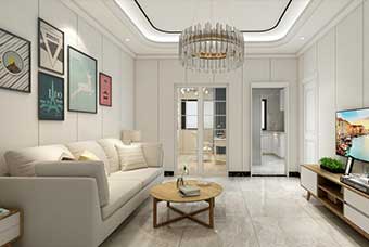 扬州现代风格-客厅