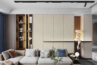 扬州北欧风格-客厅