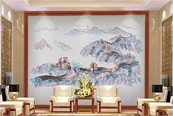 扬州森佰汇航空纤维墙咔（唯我中华）